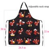 ENSIANTH Crayfish Apron Crayfish Lover Gifts Red Lobster Apron Crayfish