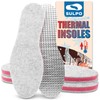 SULPO 3 Pairs of Winter Insoles Men and Women -
