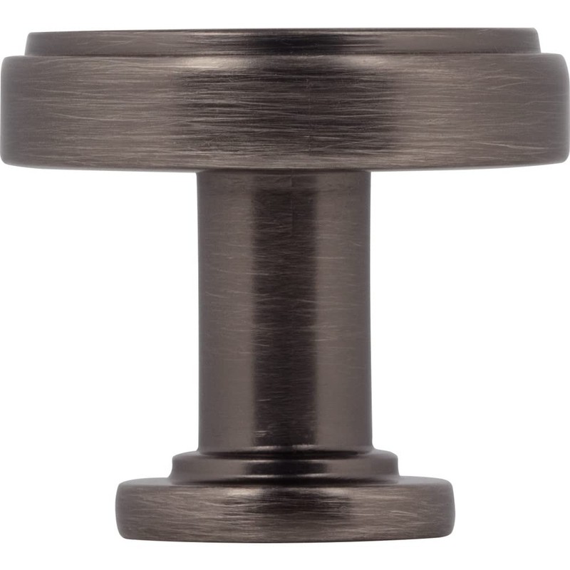 Jeffrey Alexander 1-1/4" Overall Length Brushed Pewter Richard Cabinet Knob