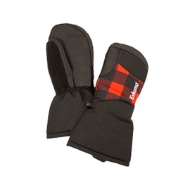 Eskimo 41591 Keeper™ Mitt with Liner Glove, Gloves, Unisex, Black/Plaid, X-Small/Small