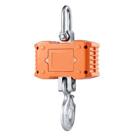 Klau 1000 kg 2000 lb Hanging Scale Digital Industrial Heavy Duty Crane Scale Smart Measuring Tool Orange for Farm Factory