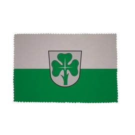 U24 Brillenputztuch Fürth Fahne Flagge Glasreinigungstuch Microfasertuch