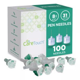 LITETOUCH Care Touch Agujas Para Bolígrafo Calibre 31, 5/16 Pulgadas