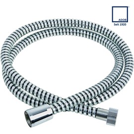 ADOB shower hose, 1.60 m, 2 way brass chrome connection, 40402