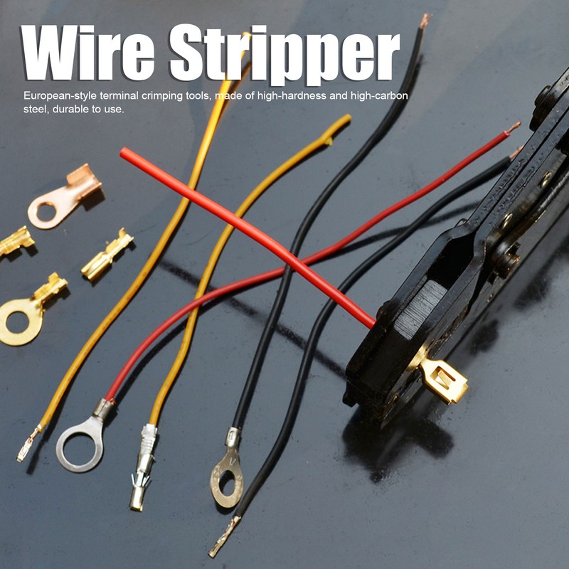 SN28B Wire Crimper Stripper Mini HighCarbon Steel Cable Stripping Pliers