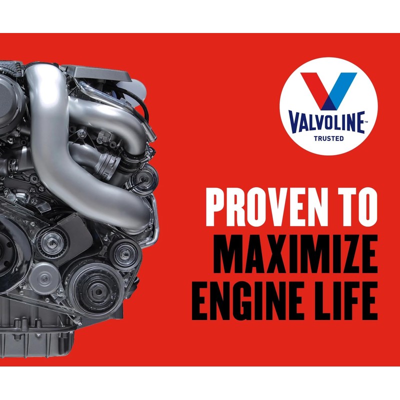 Valvoline High Mileage with MaxLife Technology 10W-30 Synthetic Blend Motor