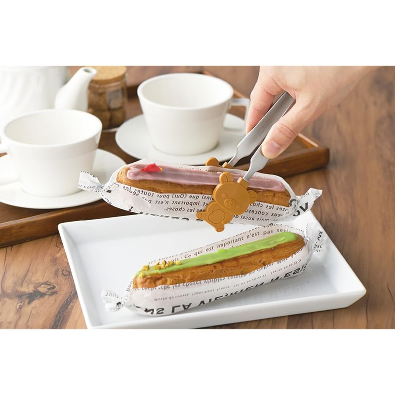 Rilakkuma RK-51 Kitchen Tongs, Brown