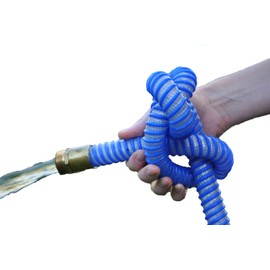 Tuff-Guard - 001-0106-0300 The Perfect Garden Hose, Kink Proof Garden Hose Assembly, Blue, 5/8" Male x Female GHT Connection, 5/8" ID, 25 Foot Length