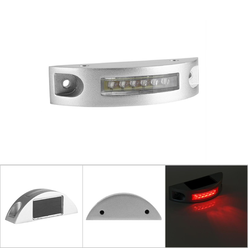 Casting Aluminum Solar Power 6 LED Waterproof Driveway Pathway Light