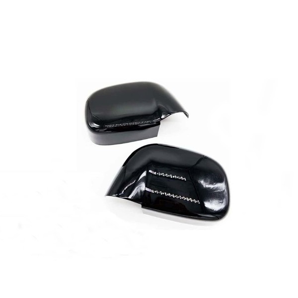 eLoveQ Overlays Gloss Black Side Door Mirror Covers Compatible with