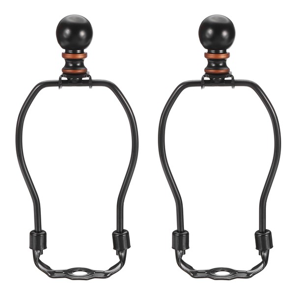 PATIKIL 12 Inch Lamp Harp Kit with Finial, 2 Set