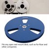 1/4 7 Inch Empty Tape Reel Aluminum Alloy 3 Hole