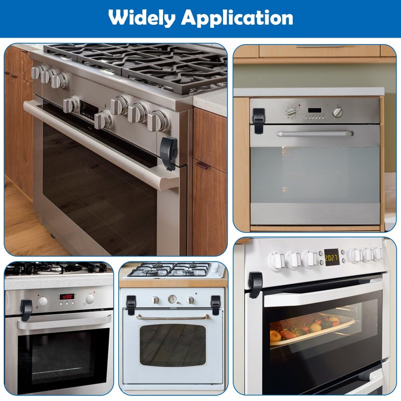 Windspeed Childproof Oven Door Lock 2 Pack Updated Oven Front