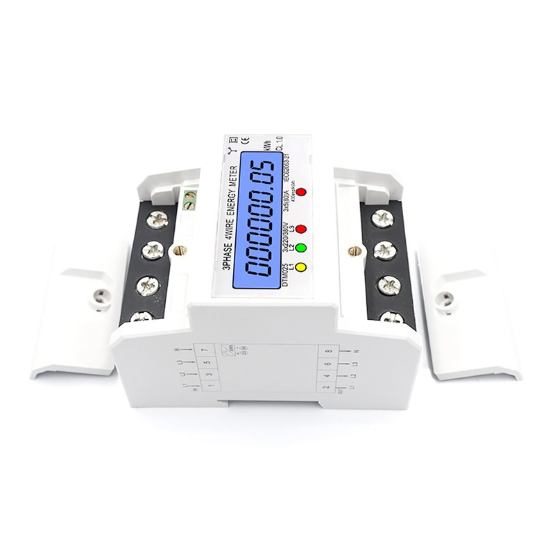 3 Phase 4 Wire Energy Meter 220/380V 5-80A Energy Consumption
