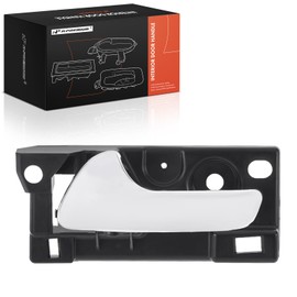 A-Premium Front or Rear Left Driver Side Interior Door Handle Compatible with Jeep Grand Cherokee & Dodge Durango, 2011-2019, Chrome, Replace# 68079303AB