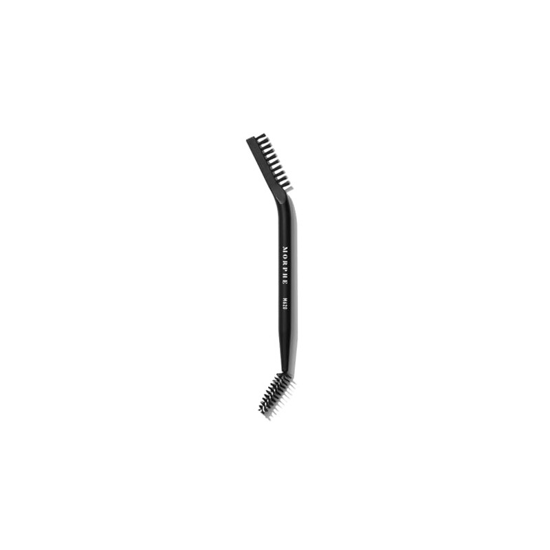 Morphe M620 Supreme Brow Dual-Ended Eyebrow Brush - Angled Comb