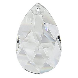 Beluga-II Crystal Suncatcher Set for Hanging, 2 Crystal Pendulums with Diamond Cut 30% High Lead Crystal 63 mm