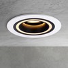 SSC-LUXon Matapo Design Recessed Ceiling Spotlight with Light Ring Socket