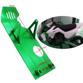 Engine Skid Plate Dirt Pit Bike XR50 CRF50 70 90 110cc 125cc Coolster Taotao SSR (GREEN)