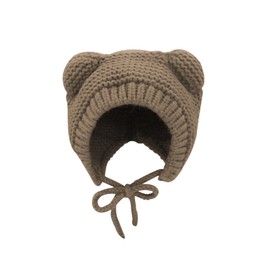 MINGSEECESS Kids Knitted Beanie Hat Cute Frog Cartoon Winter Warmer Cap with Big Eyes for Baby Boys Girls