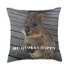 Cute Quokka Throw Pillow