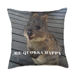 Cute Quokka Throw Pillow