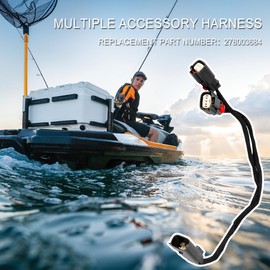 278003684 Multiple Accessory Harness Replacement for 2019-2022 Sea-Doo Fish PRO 170 and 2019 GTX 155 Electrical System Acc Harness