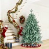 5FT Blue Spruce Artificial Christmas Tree - 1200 PE&PVC Tips