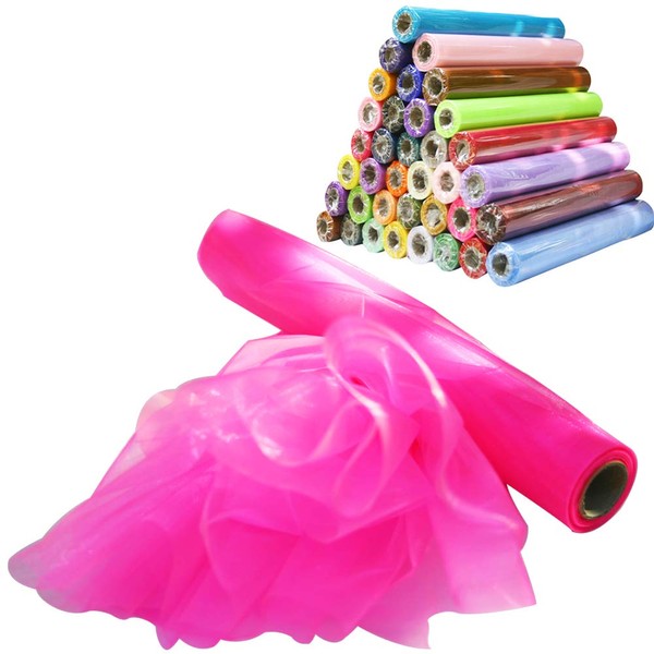 Time to Sparkle 26M x 29cm Sheer Organza Roll Sash