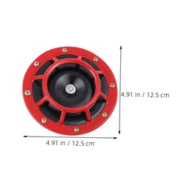 PACKOVE 2pcs Loud Truck and Motorcycle Horns Air Horns for Cars Easy Installation Automotive Accessories for Harsh Environments