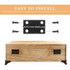 CVIUYO 60 Pieces Small Hinges for Crafts and Wooden Box,
