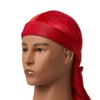 KISS RED Bow Wow Power Wave Velvet Luxe Durag (Red)