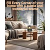 Aesthetic 2-in-1 Humidifier Oil Diffuser with Rotating Raindrop & 7