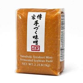 Yamabuki Tezukuri Aka Miso – Traditional Japanese Red Miso Paste, Handcrafted, Fermented Soybean Paste with Rich Umami Flavor - 2.2 Pound