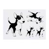 4 x 'Standing Bull Terrier Dog' Temporary Tattoos - Water