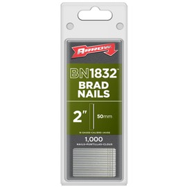 Arrow ABN1832 Brad Nails, 50 mm, 18 g (Pack of 1000)