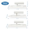 Nichiyo Plastic Trowel Kit 3 Piece Round&Square&Tipped End Finishing Trowels