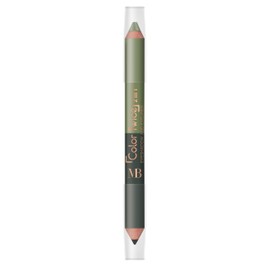 MB Milano - Double Tip Eyeliner - Ideal for Smoky Eyes - Green - Easy to Work with - Made in Italy