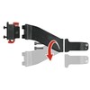 KlickFix Unisex-Adult tilbehør Monteringssokkel A-head Adapter, Schwarz, 8 x 5