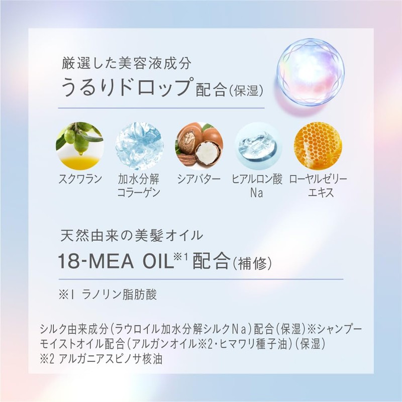 Essential Premium Moisture Barrier Shampoo Grow & Moist Refill 11.5