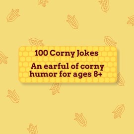 Ridley’s 100 A-maize-ing Corny Joke Cards – Includes 100 Jokes for Kids and Adults, Funny Jokes for Family-Friendly Fun – Makes a Great Gift Idea