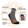 Timberland PRO Work, Quarter, Sorbtek Moisture Control Mens Socks, Arch