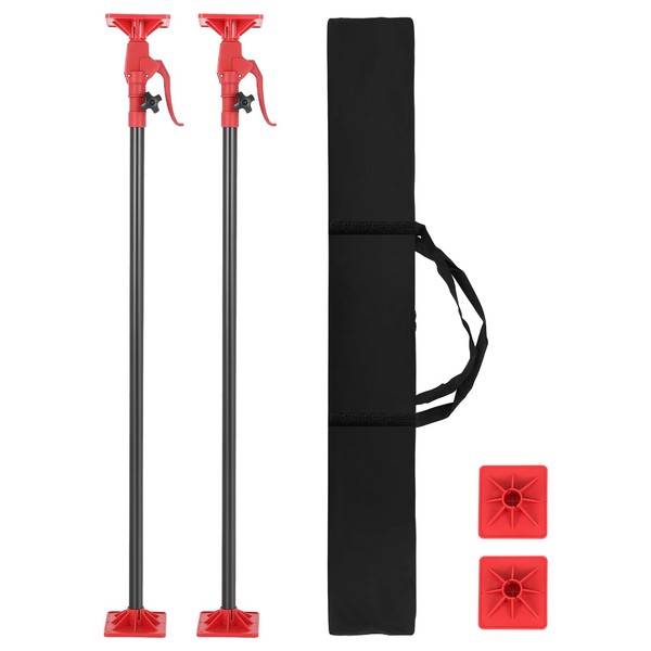 Adjustable Support Pole, 45"-114" Cabinet Jack Support Pole 3rd Hand