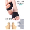 足指サポーター 足指パッド 母趾 薄型 ズレにくい 足指 広げる シリコンパッド内蔵 男女兼用（1足組）