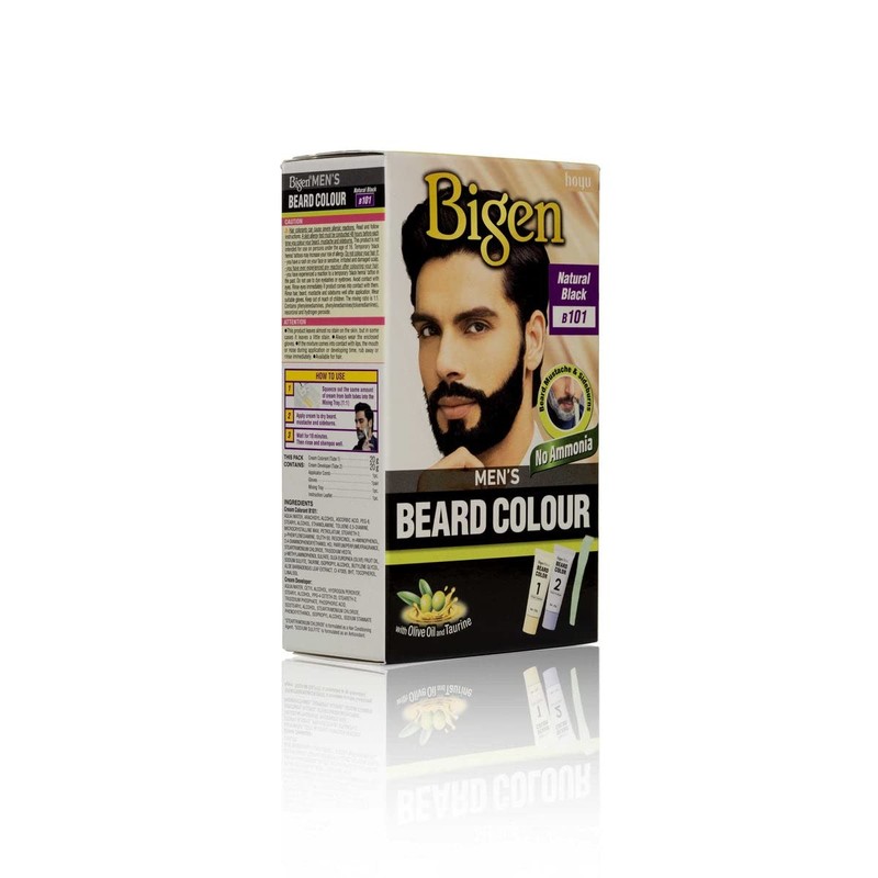 3 x Bigen Men's Beard Colour | No Ammonia Formula