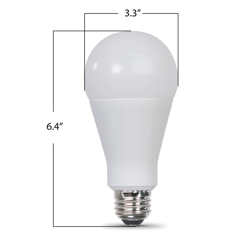 Feit Electric A23 LED Light Bulb, 300W Equivalent, Non-Dimmable, 4060