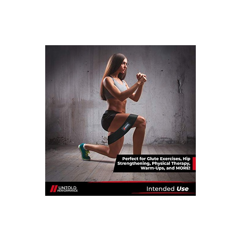 Heavy Resistance Bands - Hip Bands for Working out, Premium