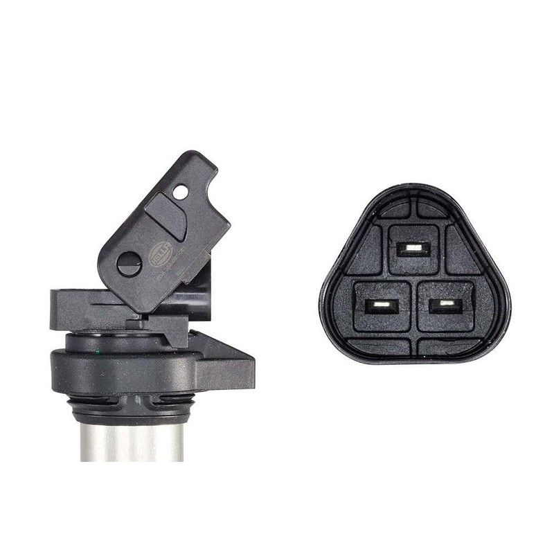 HELLA 5DA 358 057-081 Ignition Coil - 12V - 3-pin
