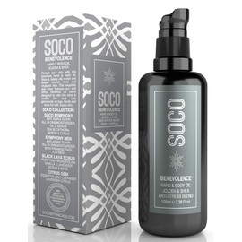 SOCO Botanicals Luxury Body Oil For Sensitive & Dry Skin With Jojoba - Natural Nourishing Moisturizer Treatment With Pure Cold Pressed Oils - For Men & Women, Sweet Almond, Rosehip, Vitamin E Blend