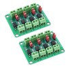 2PCS PC817 2 4 8 Channel Optocoupler Insulated Circuit Board